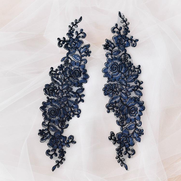 Thousand Colors Bride With Lace Accessories, White Car Bone Lace Handmade Diy Headdress Flower Material