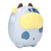 Electric Mini Hand Warmer 2 Levels USB Rechargeable Fast Heating Cartoon Cow Night Light Heater Blue