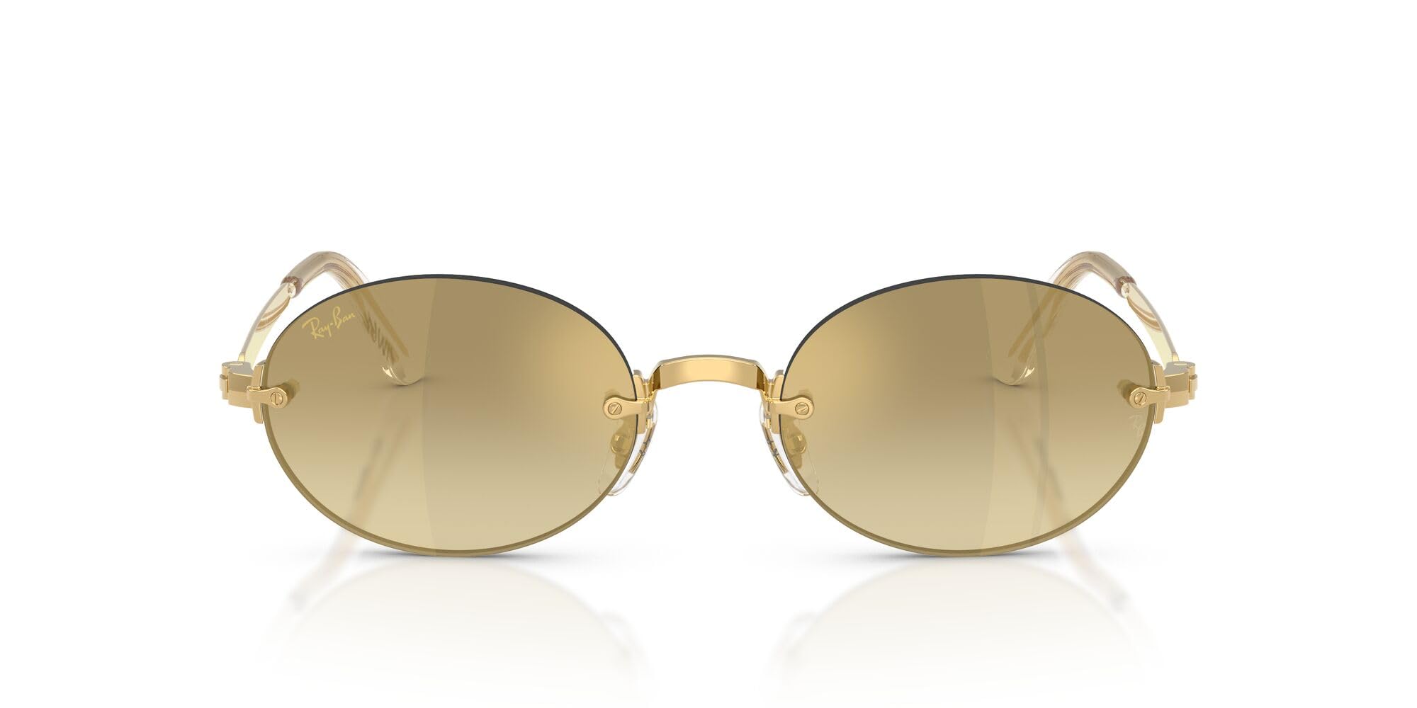 Ray - Ban Unisex Gold/Brown Rb3929 001/7I Sunglasses Metal Round Normal Nuanced - Image 11