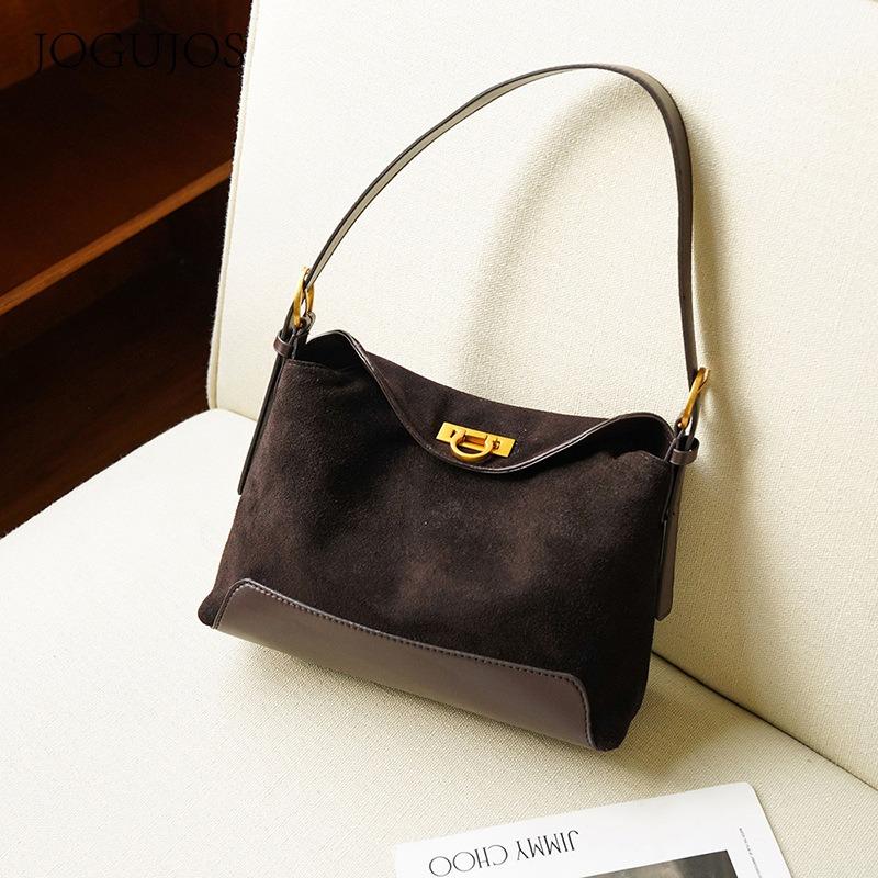 

JOGUJOS новая кожаная женская сумка персонализированная универсальная с высоким чувством женская сумочка сумка нишевая на плечо сумка-мессенджер
