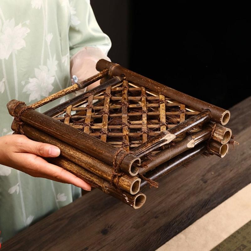 Bamboos Fairys Garden Fence Miniature Fairys Garden Accessories Wooden Decorative Picket Fence for Dollhouses Accessories