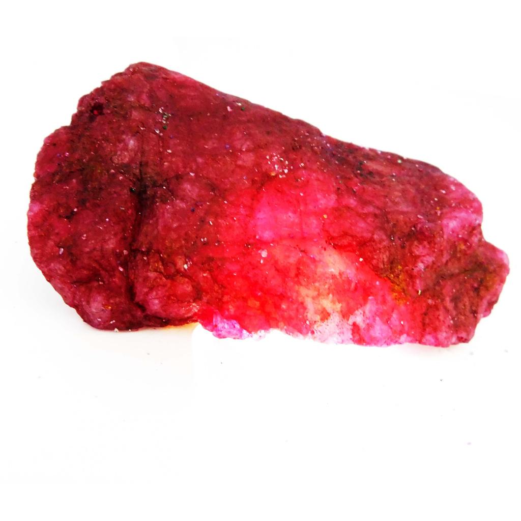 Natural Earth Mined 550 Ct Red Ruby Huge Rough Loose Gemstone CERTIFIED AZ-257