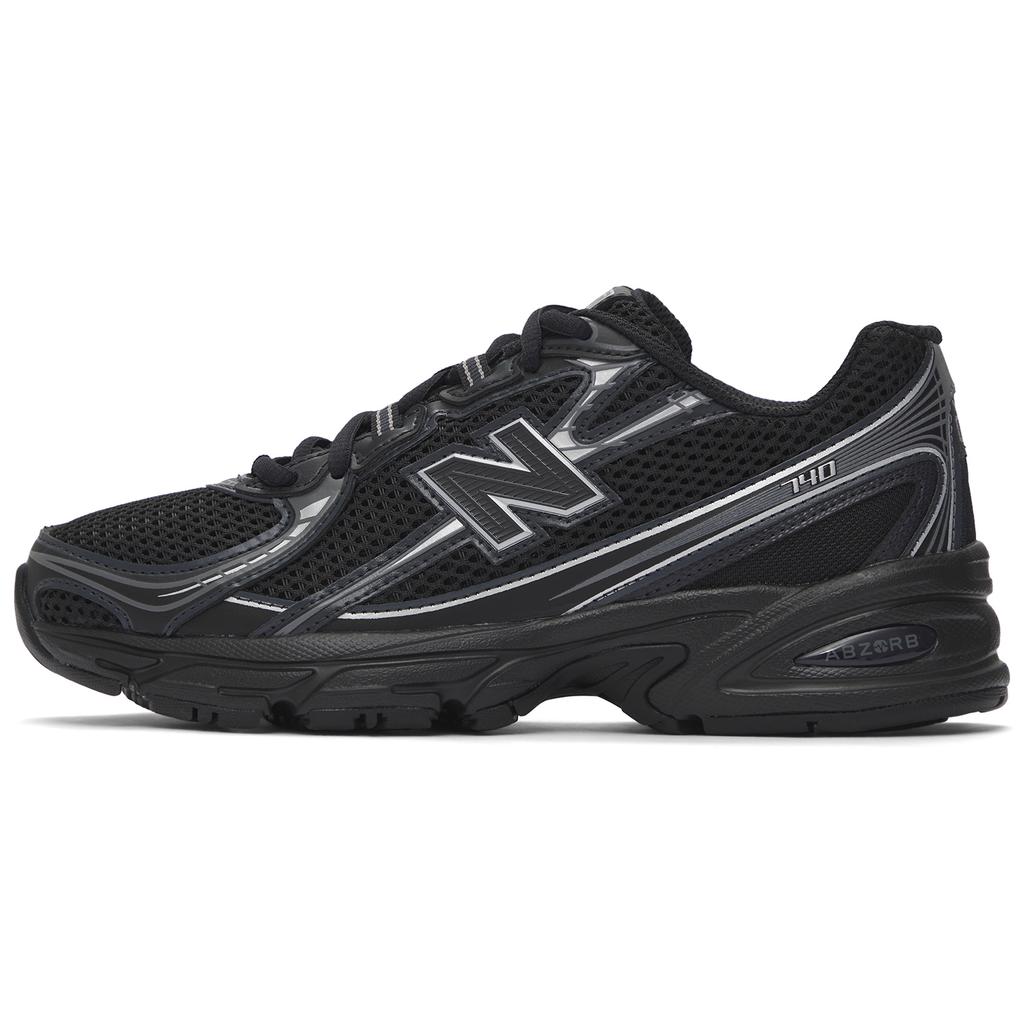 New New Balance 740v2 Black Grey Silver U740BM2