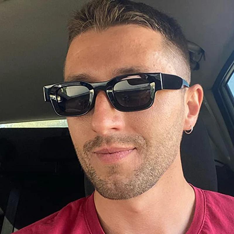 Popular Small Square Sunglasses for Men New Classic Fashion Design Retro Man Sun Glasses Goggles Eyewear  Mujer