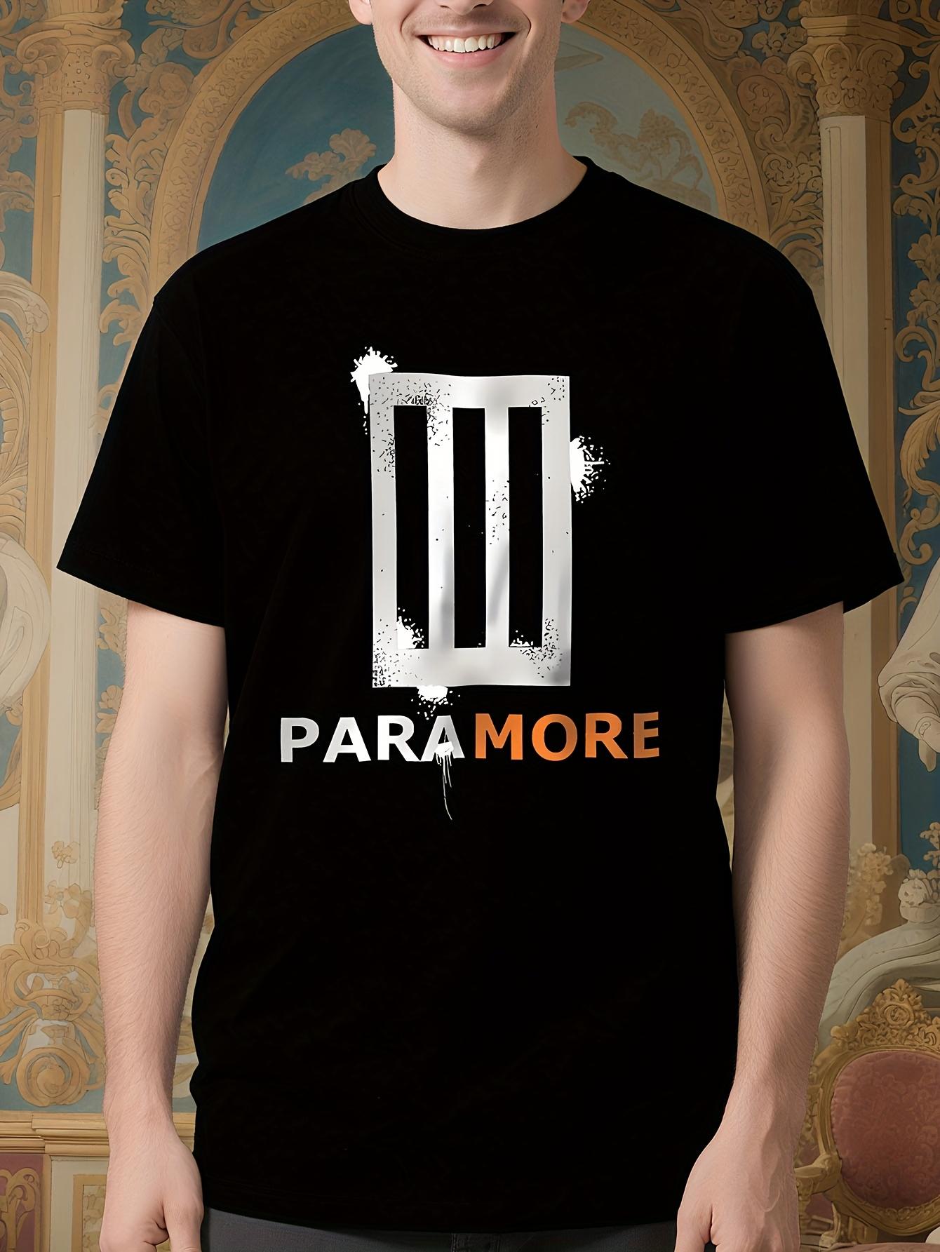 Paramore Official Band Graphic Tshirt for Men - Vintage R... S