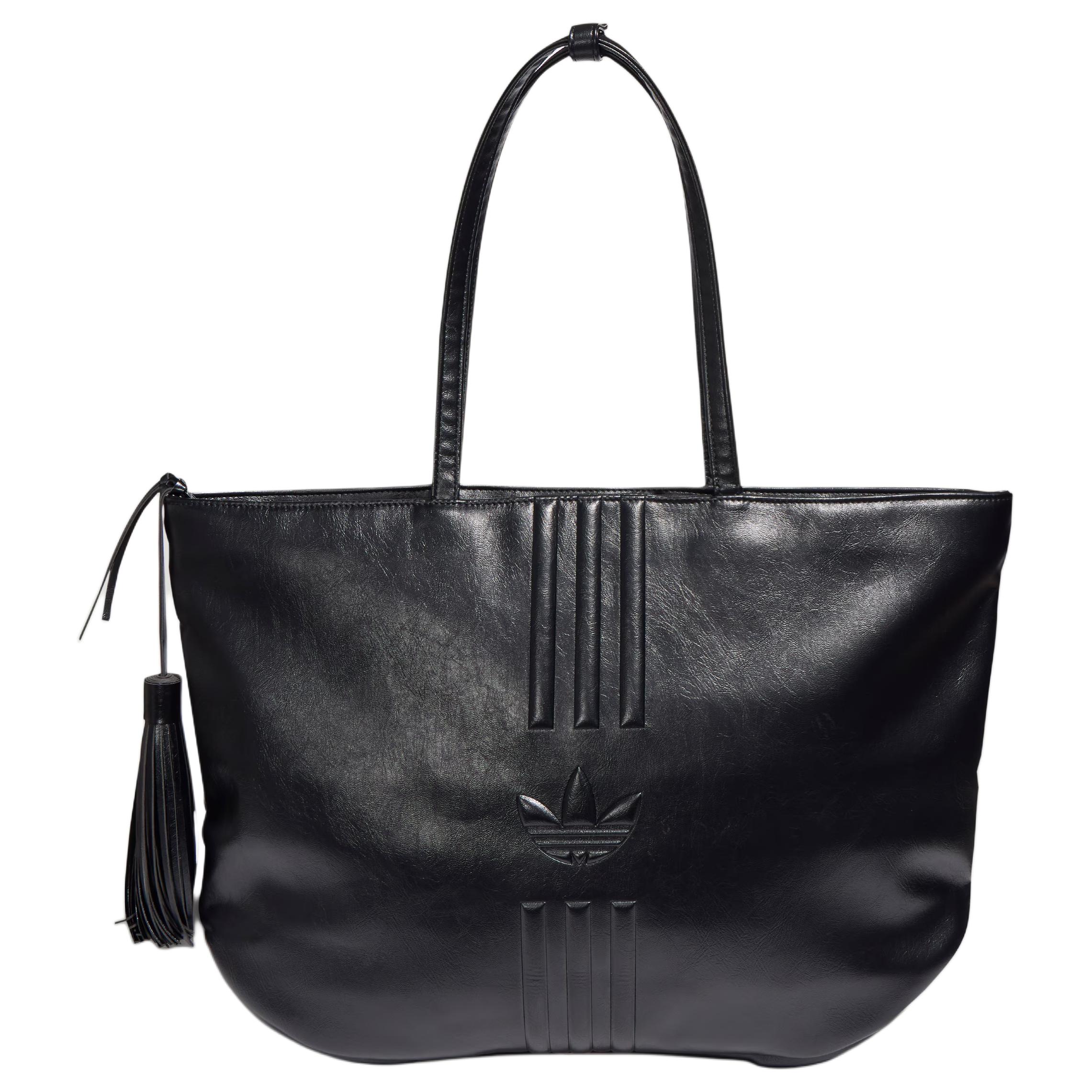 

Adidas Originals Chinese New Year Series Practical Detachable Tassel Sports Tote Bag Shopping Bag Unisex Tote Bag Black KS8256 Black