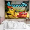 Larva Tapestry for Bedroom Aesthetic Classroom Tapestries Wall Hanging for Living Room Dorm Office,Ideal Creative Gift