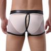 Man Sexy Mesh Hollow Out Lingerie Breathable Knickers Underpants Underwear