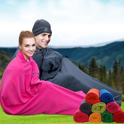 Portable Ultra-light Polar Fleece Sleeping Bag Outdoor Camping Tent Bed Travel Warm Sleeping Bag Liner