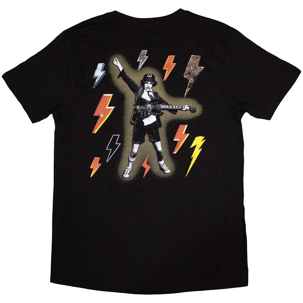 AC/DC Unisex Adult Bolt Array Cotton T-Shirt