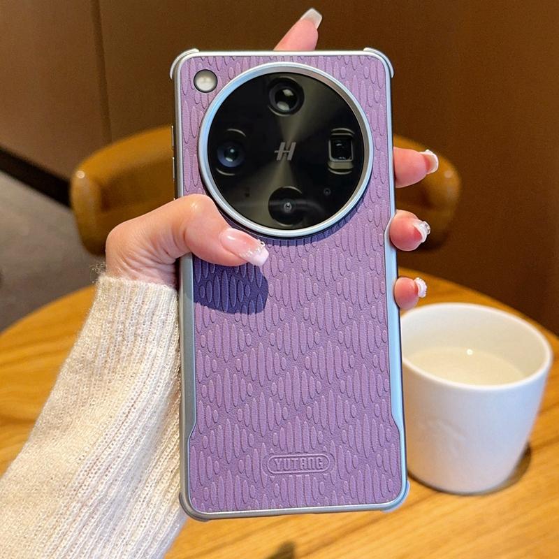 

For Oppo Find X8s Plus X8 Pro Ultra Leather Case Shockproof Corner Magsafe Wireless Charging Electroplating Soft Grip Cover Artificial leather&OPPO Find X8s