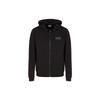 Logo Zip-Up Hooded Long Sleeve Jacket Men Jackets Black 6RPM82-PJARZ-1200