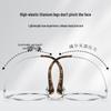 Old Money Retro Cat Eye Titanium Glasses for Women - Square/Round Face Myopia Frames (Style 30920)