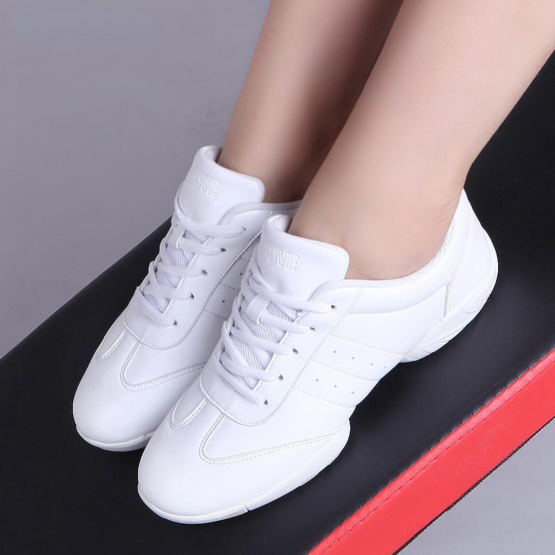 Fashion Women's Aerobics Shoes Soft Bottom Fitness Shoes Men Women Jazz Shoes Professional Training Dance Sneakers Children
