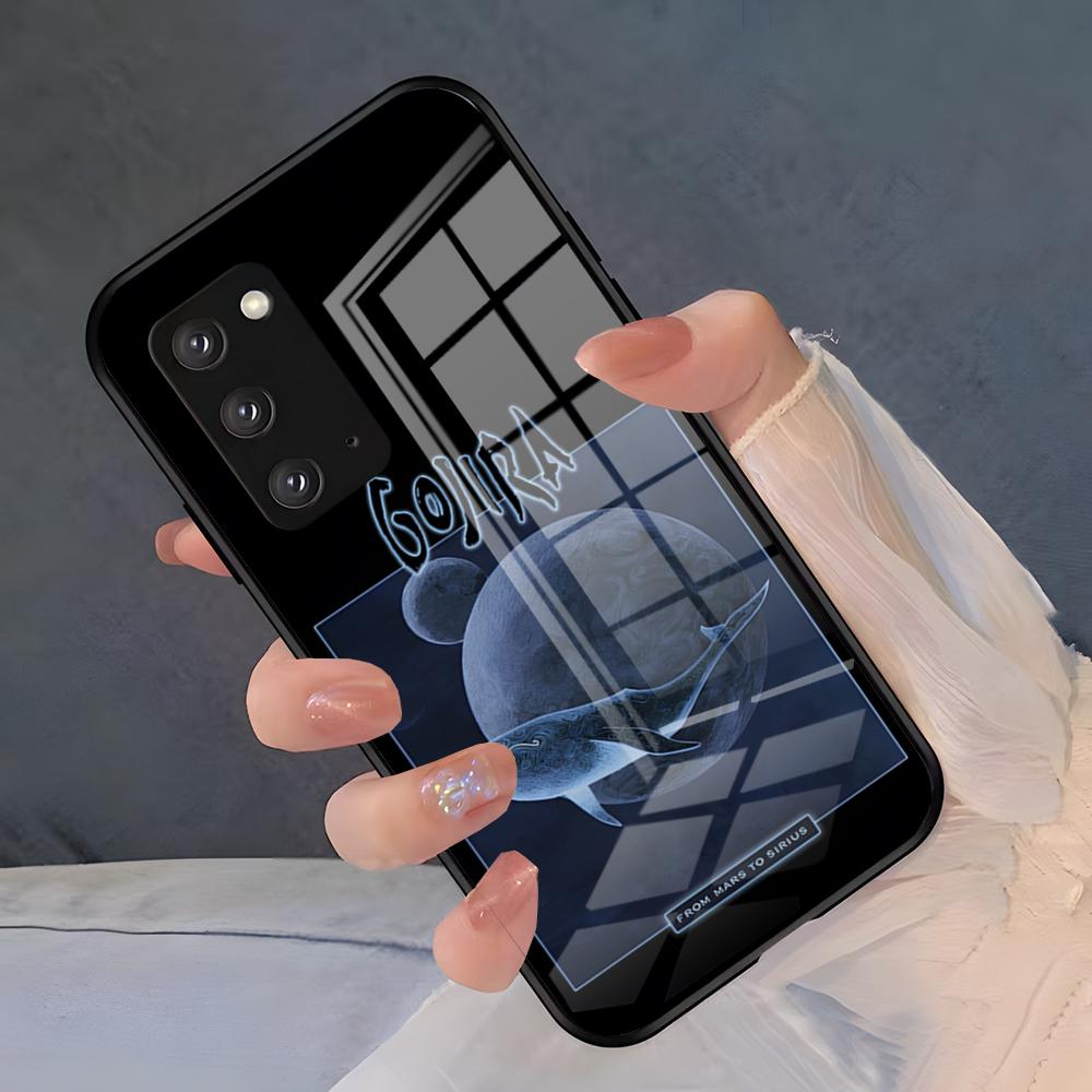 G-Gojira Band Phone Case For Samsung A25 A13 A33 5G A54 A36 A35 A56 A52 A14 Shockproof Glass Cover
