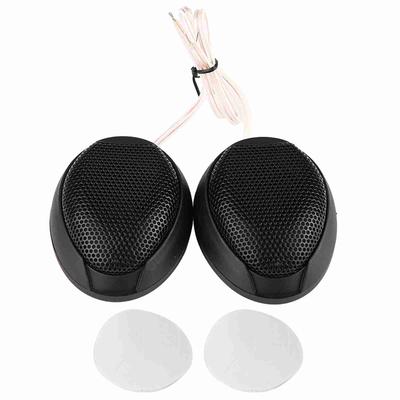 Minialtavoz para coche de 10 W, redondo, adhesivo, con pegamento(Negro)