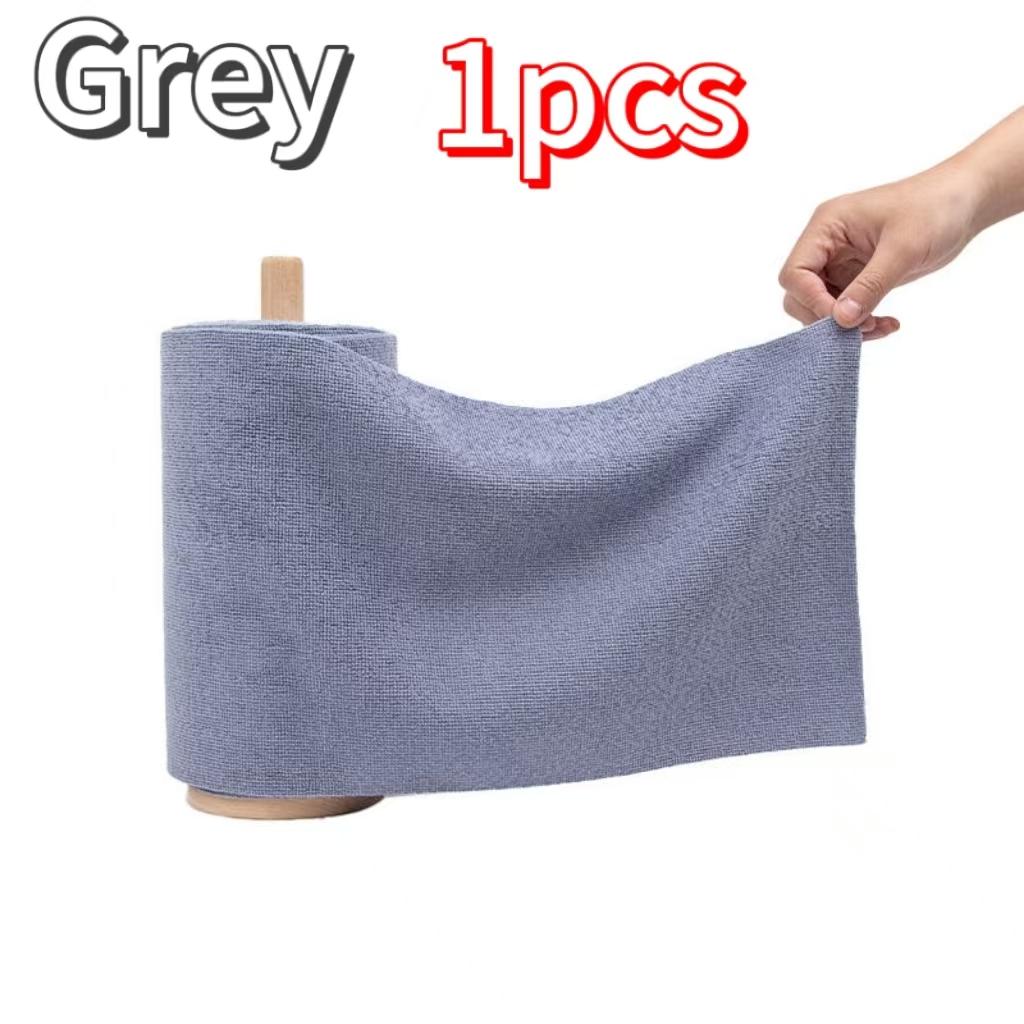 

1/2/3Rolls Cleaning Towels cleaning Wipe Cloth Towel Rolls Microfiber Reusable Household Kitchen Cleanings 1 Roll of 20 Sheets