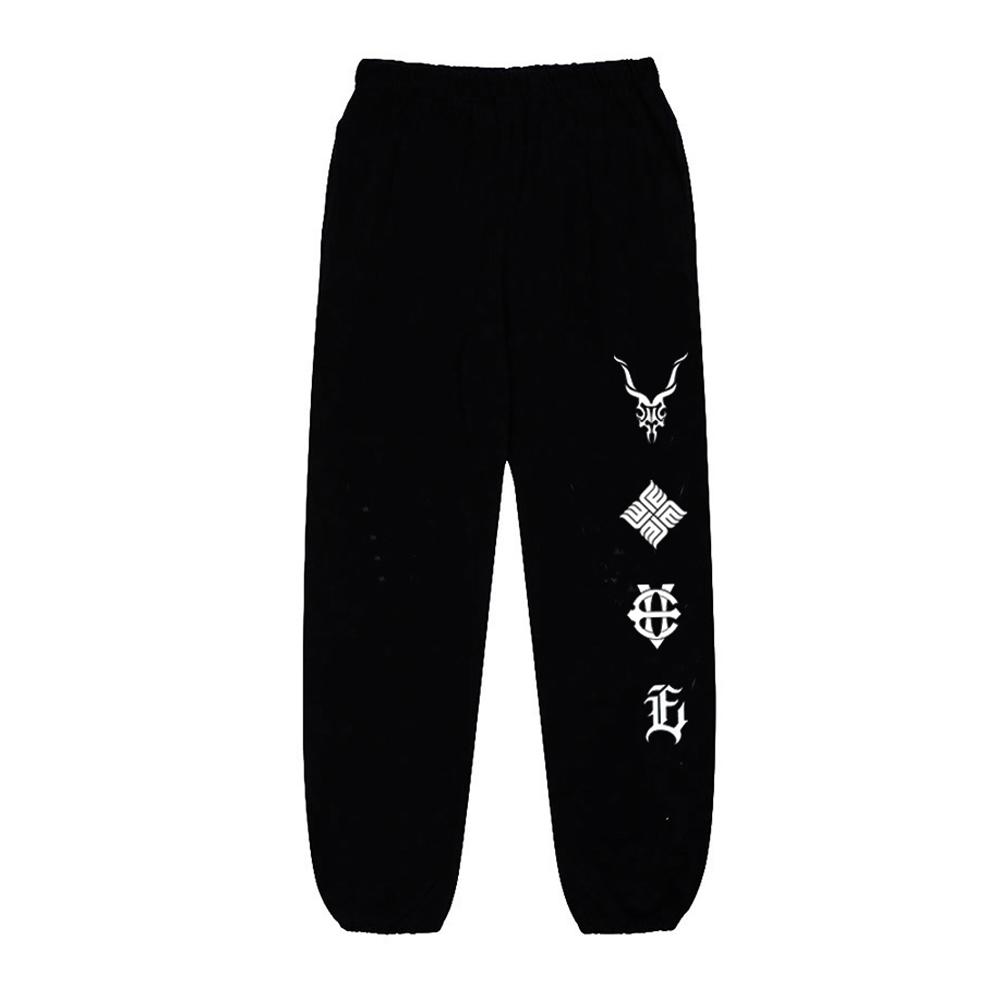 EIGHTVOLUME Ev 4 Emblem Jogger Pants (Black)