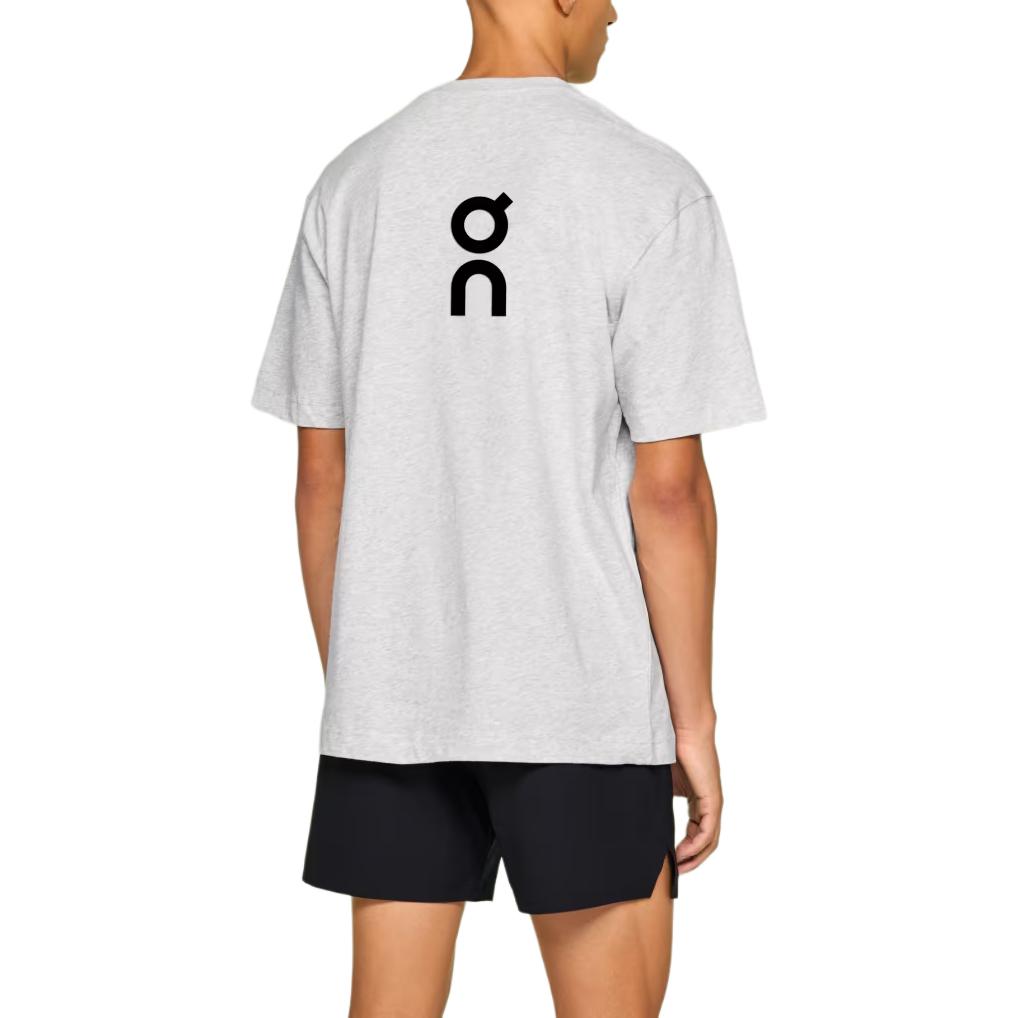 On Club Thank You Soft Comfortable Loose Short Sleeve T-Shirt Men Tops Meteorite 1ME10051756
