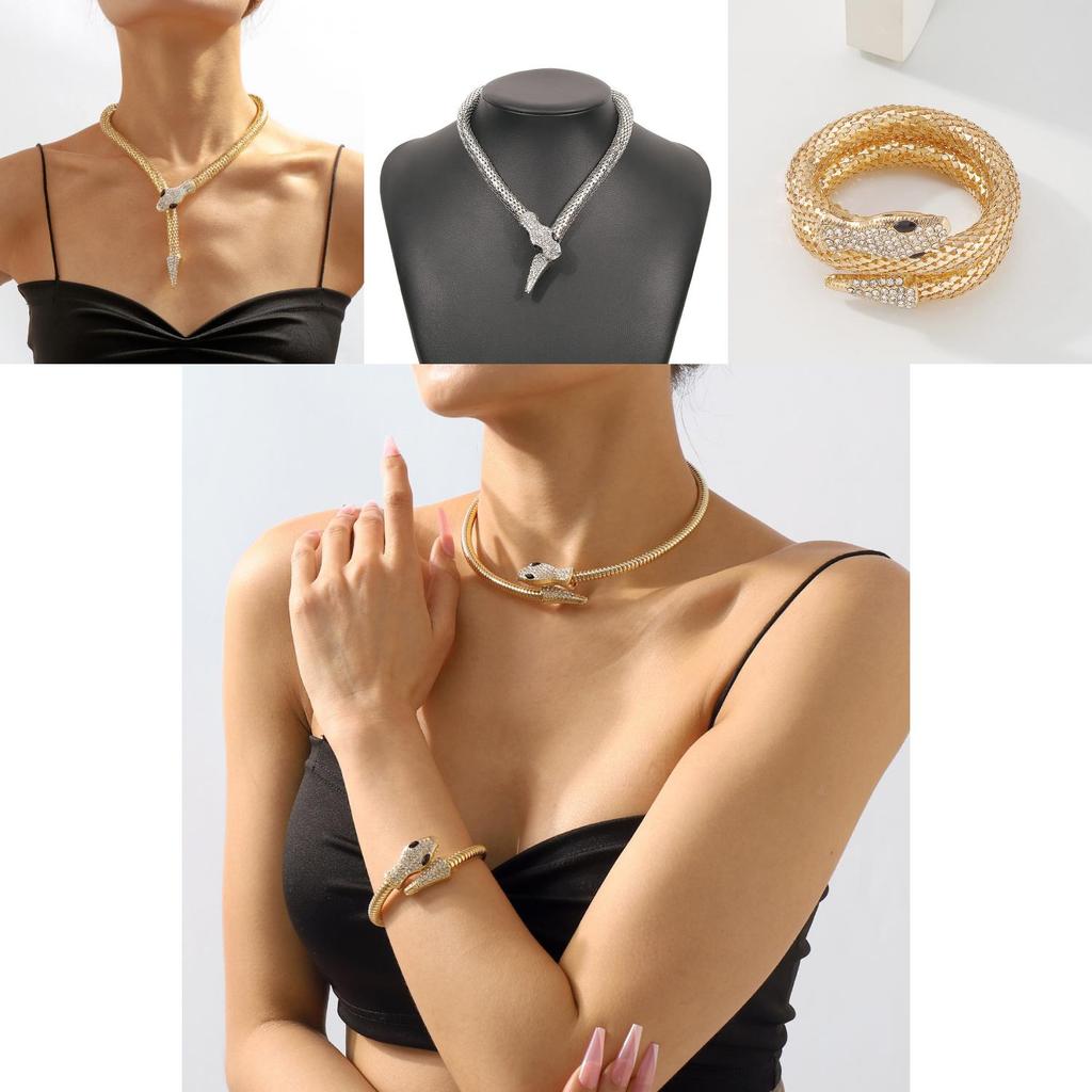 Unique Punk Personalized Necklace Cool Street Style Fashion Jewelry With Geometric Design