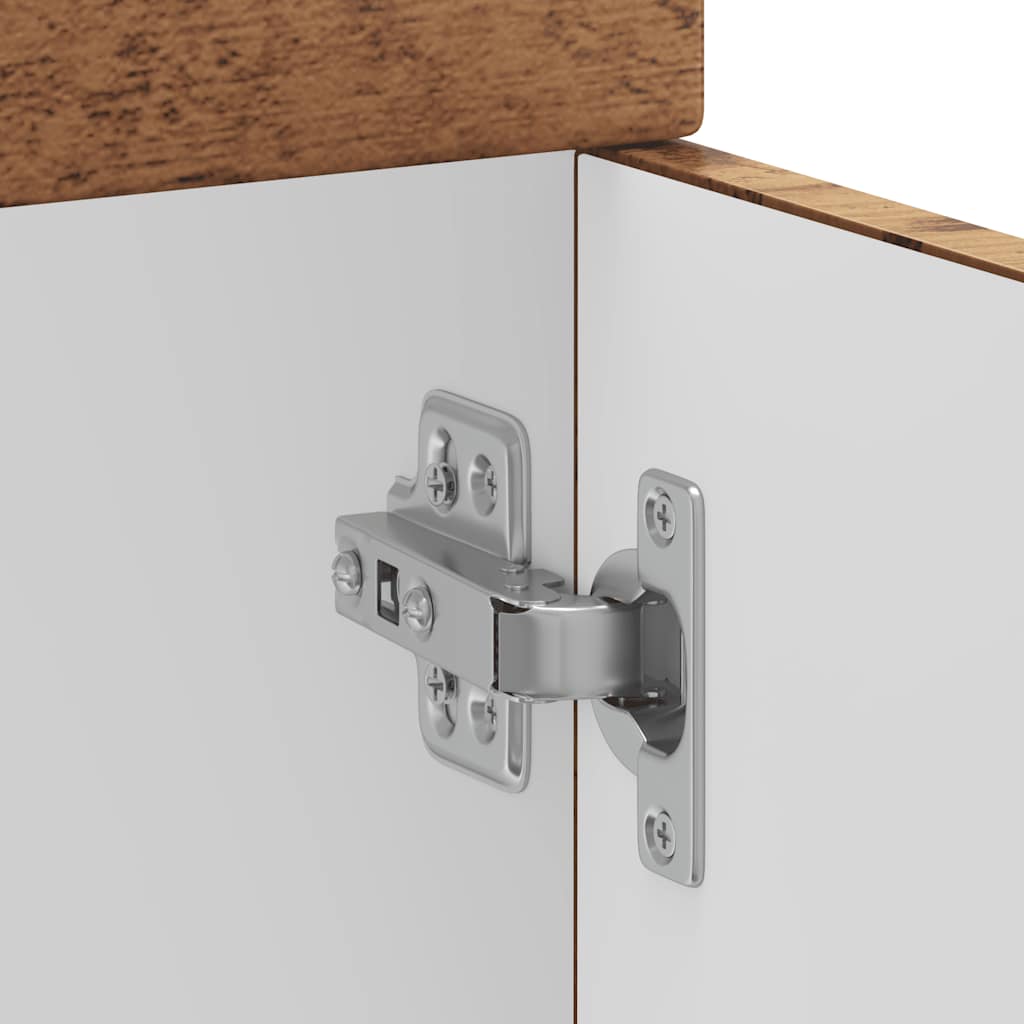 Kalmar Kitchen Base Cabinet Rustic Wood Effect Particleboard