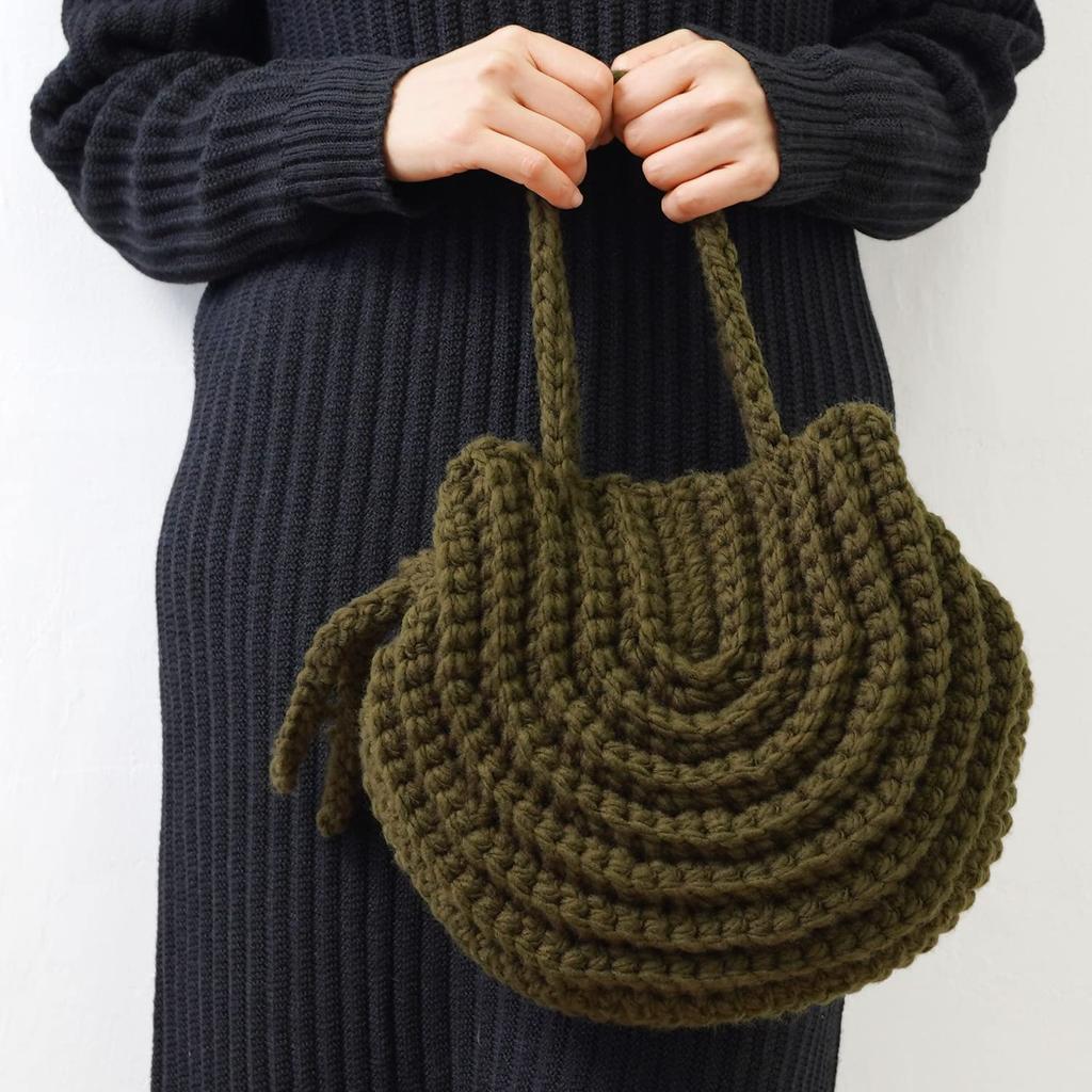 Knitting Kit Ribbed Bag #8-8