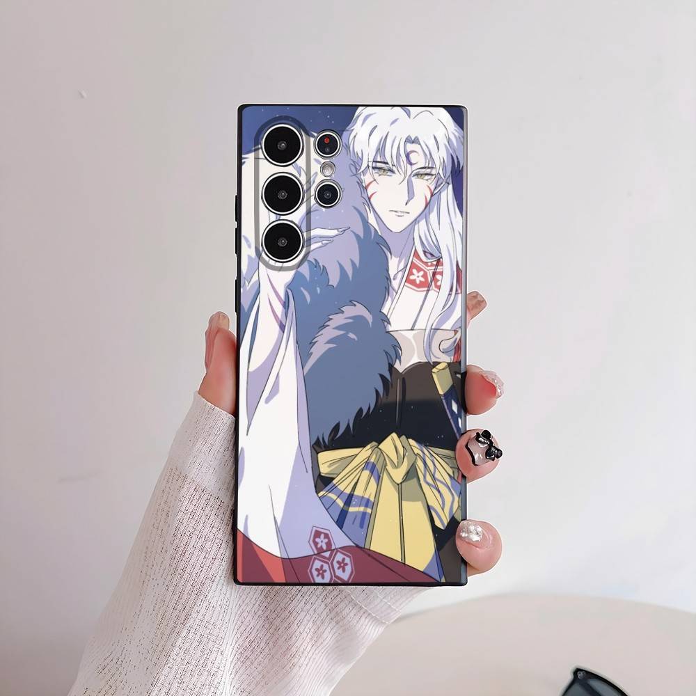 

Anime I-Inuyasha Sesshomaru Phone Case For Samsung Galaxy S25 S24 S22 S23 Ultra S21 S20 Plus 5G Frosted Non-Slip Full Soft Cover samsung S22 Plus