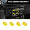 Window Control Switch Button Cover Trim For Jeep Wrangler JL Gladiator JT 18+