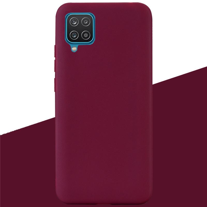 Silikonhüllen für Samsung Galaxy A12 A22 A32 A42 A52 A52S A72 M12 M32 M42 M52 M62 4G 5G Ultra Dünn Schlank Stoßfest Hülle
