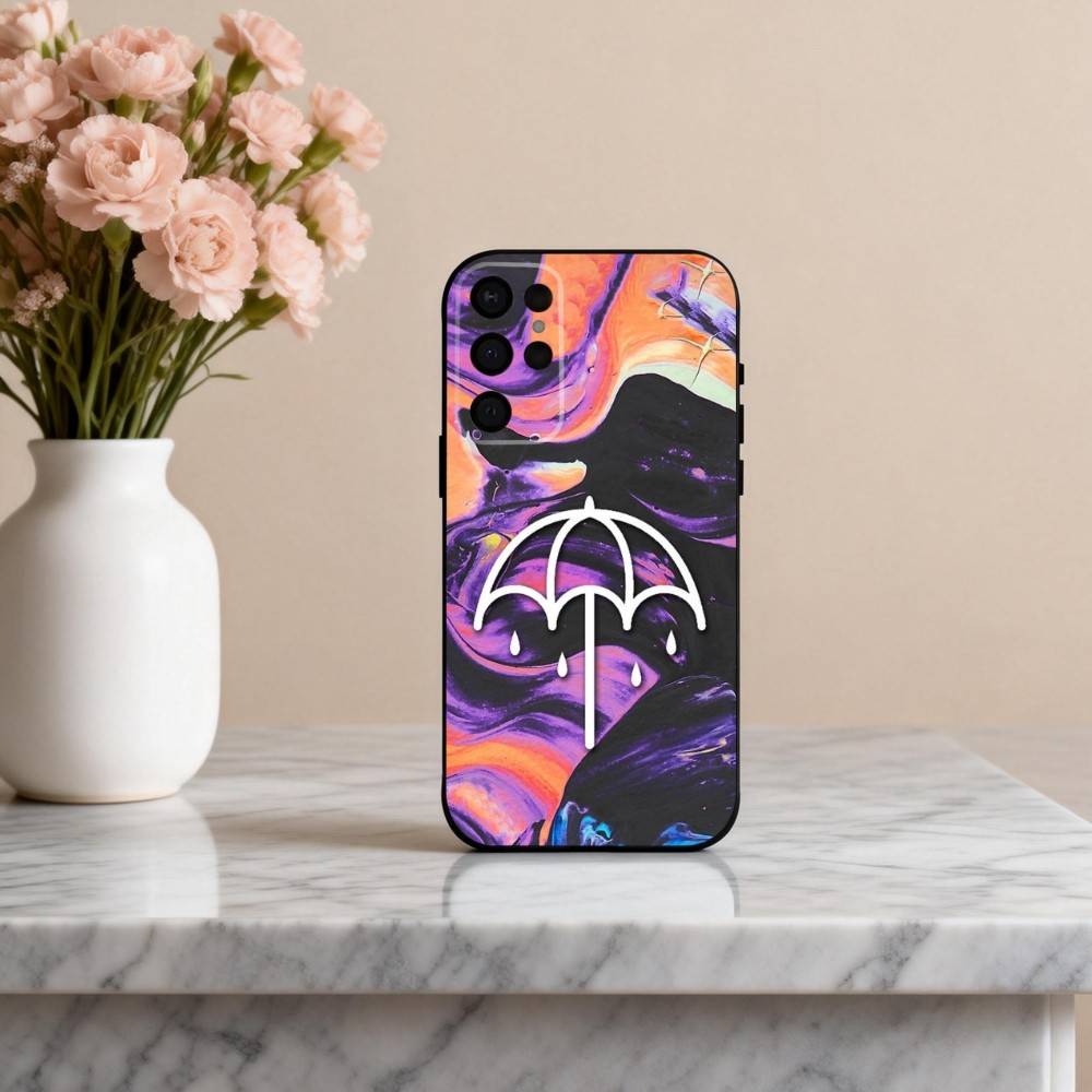 B-Bring M-Me the Horizon Band Phone Case For Samsung S25,S24,S21,S22,S23,S30,Ultra,S20,Plus,Others Soft Black Cover