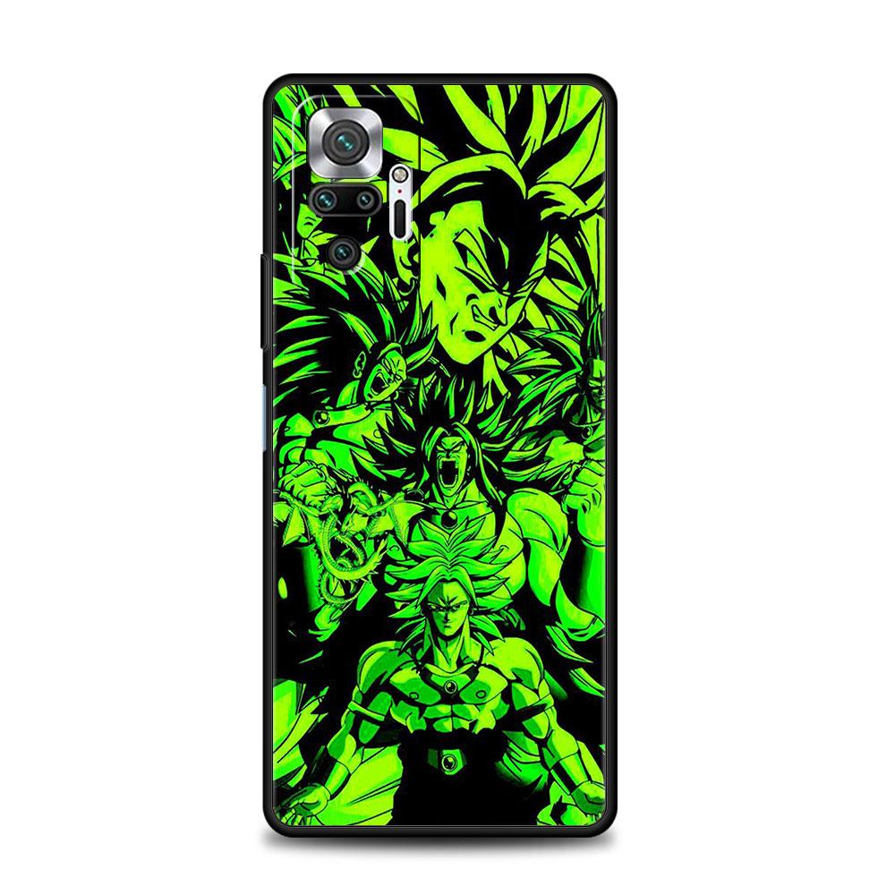 Handyhülle für Xiaomi Redmi 9C 9 K40 9A 10 Note 9S 9 10 8 11 Pro Plus 7 8T 9T 11T 11E 5G Handy Coque Mächtige Dragonballs