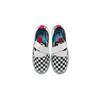 Vans Strker Ultimate Waffle Mesh Canvas Casual Low Top Kids Skate Shoes Kids Sneaker Black White VN0A4UVY5GU