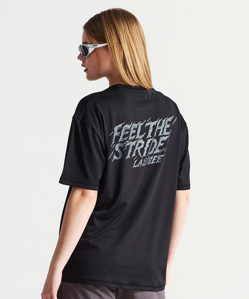 Leijibi Stride Cooling Short Sleeve Running Short Sleeve W Black 2