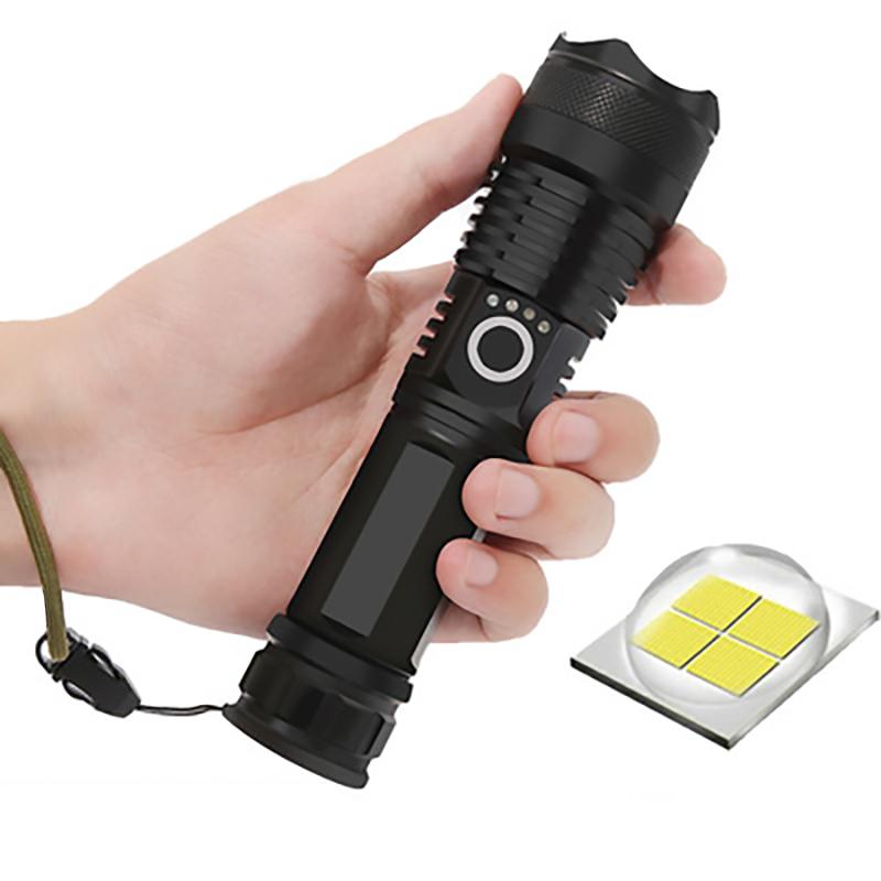 Led Torch Tactical Waterproof Super Bright Rechargeable 100000 Lumens Led Tactical
