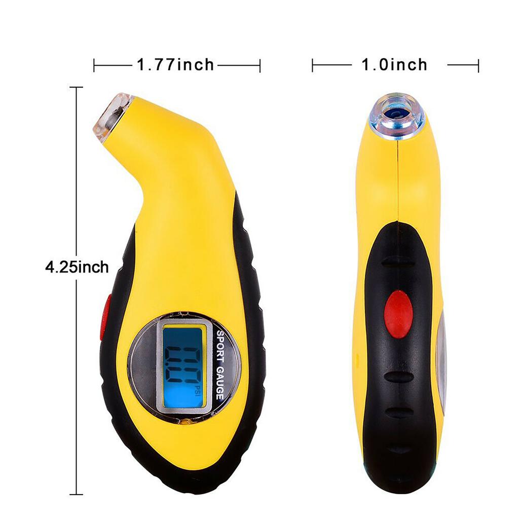 TPMS Car Tire Pressure Monitor Gauge Manometer Barometers Tester Digital Tyre Meter Tool Auto Accessories Motorcycle Universal