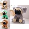 Adorable Large Plush Toys 8" Pug Dog In 7 Unique Costumes Cuddly Soft Toy
