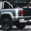 Universal Car Truck Side Door Graphics Racing Stripes Vinyl Decals Trunk Sticker Decor Accessories For Pickup EV T8 RAM F-150