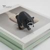 Quirky Table Decorations 3D Printed Racoon Figurine, Cute Raccoon Statue, Funny Desk Buddy, Animal Statue Small Collectible Figure for Home