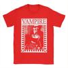 Men Vampire the Masquerade  T Shirts  Cotton Tops Summer Y2K Basic ShortSleeved TShirt O Neck Harajuku Casual Tee Shirt
