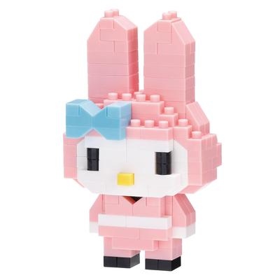 Kawada Nano Block My Melody Ninja NBCC217 3 x 10,5 x 18cm 12 anos ou mais Interior Hobby NBCC217