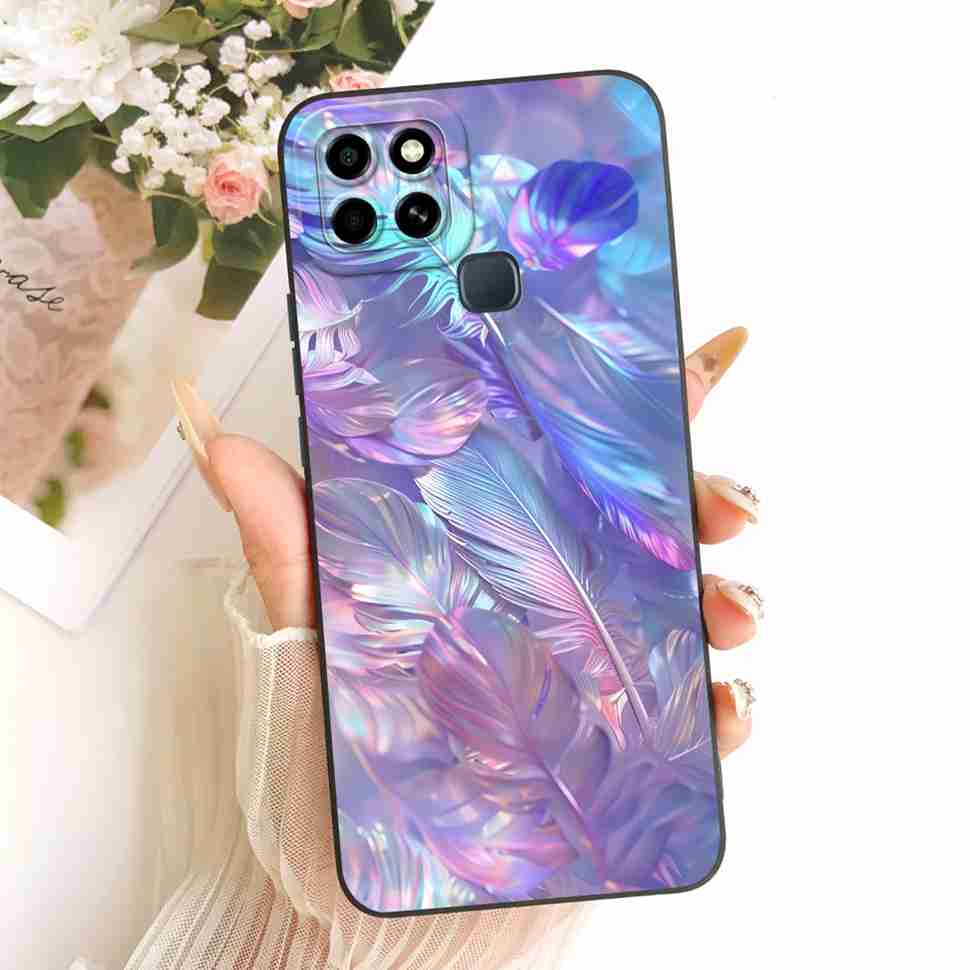 For Infinix Smart 6 2021 Case X6511 Cute Cat Butterfly Cover Silicone Soft Phone Cases For Infinix Smart 6 Smart6 Back Cover