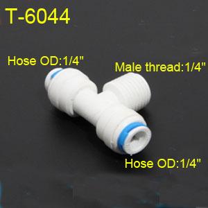 1/4" 3/8" OD Hose Tube 1/4" 1/2" 3/4" 1/8" Plastic Pipe Quick Connectors RO Water Connector Fittings Reverse Osmosis System