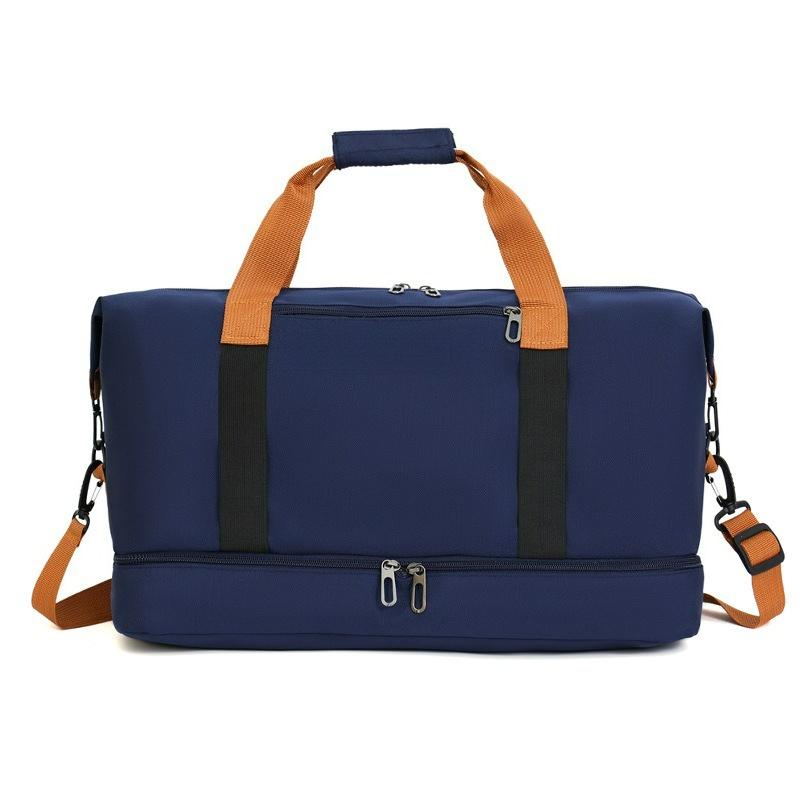 Sports and Fitness Bag Dry Wet Separation Travel Bag Large Capacity Men and Women Casual Commuting One-shoulder Crossbody Bag