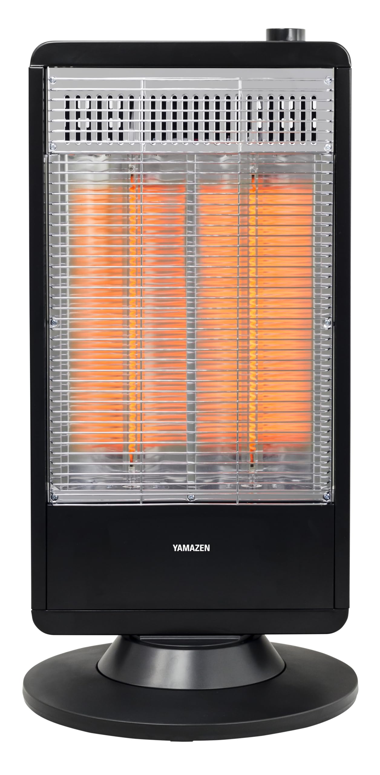 

carbon heater with automatic swing black [Yamazen] Far-infrared (900W/450W 2-step switching) function, DC-S097(B)