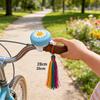 Children Skateboard Accessories With Colorful Ribbons And Bell For Safety And Decor