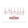 30Pcs Merry Christmas Gift Cards Greeting Card Christmas Tree Stickers Cute Design For 2022 New Year Gift decoration card