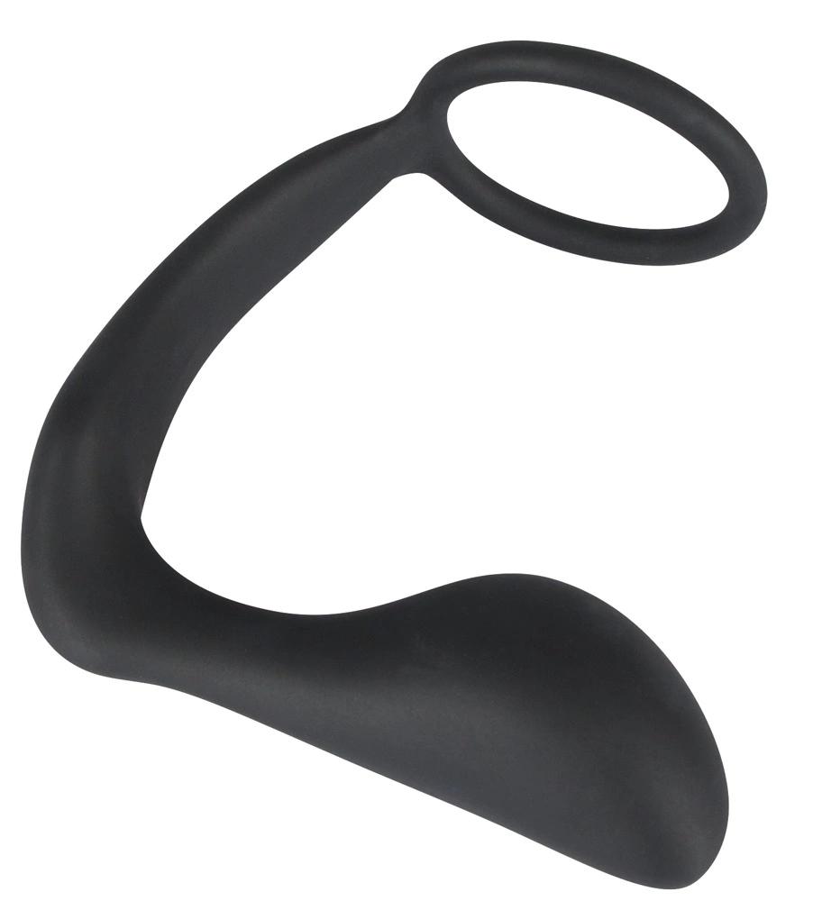 Black Velvets Prostate Stimulator Erection Ring