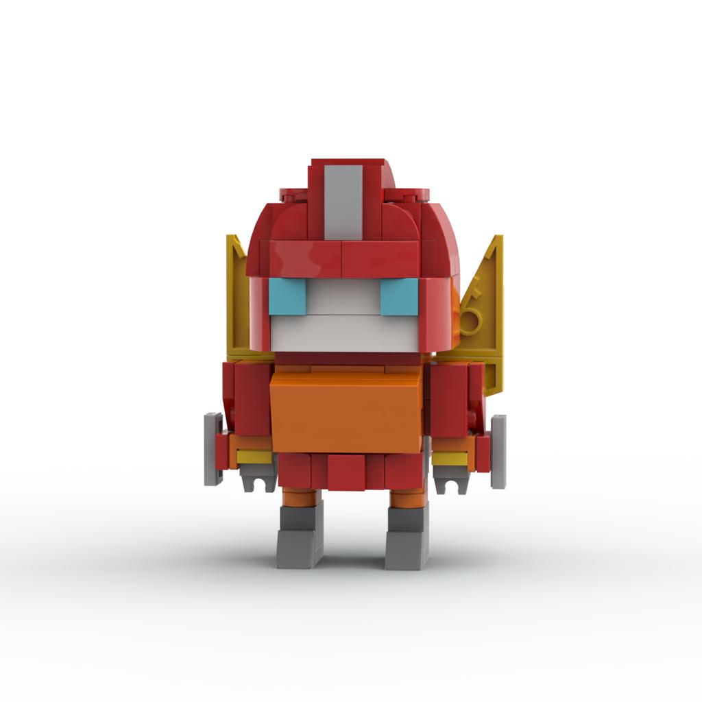 *Transform Auto Robot Brickheadz * Star Scream Jazz Prime DIY Enlighten MOC Block Brick set,Compatible With