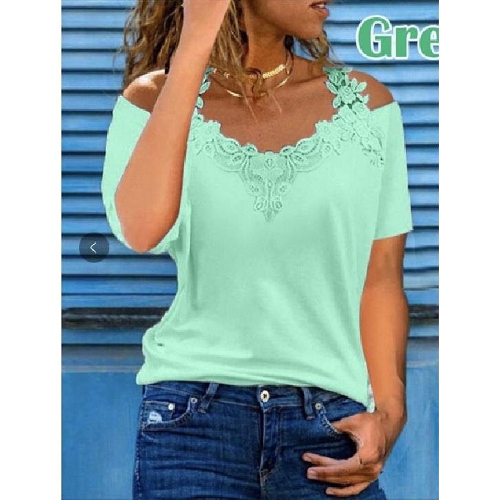 

Travel New Women S Retro Printed Shirt Casual Spring And Summer Breathable Cool Sexy Daily Date Short Sleeved T-Shirt Top 5XL зелёный