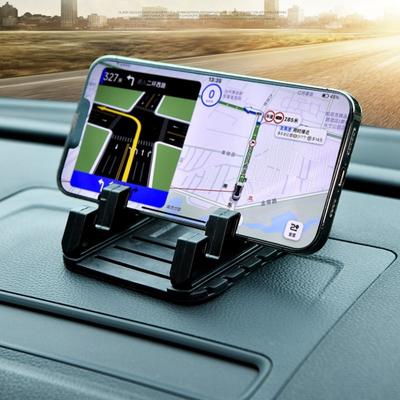 Suporte de telefone para painel de carro antiderrapante atualizado reutilizável de borracha suporte de telefone para painel de carro autoadesivo antiderrapante suporte de telefone